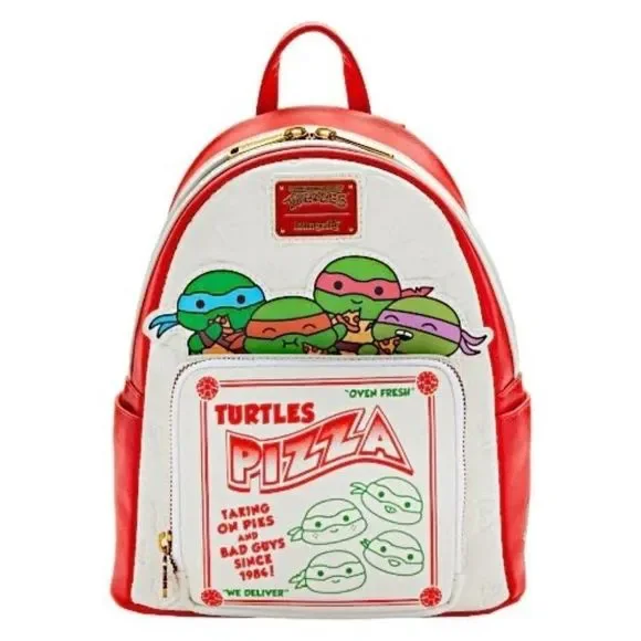 Loungefly Bags Loungeflyteenage Mutant Ninja Turtles Pizza Box Mini Backpack Poshmark